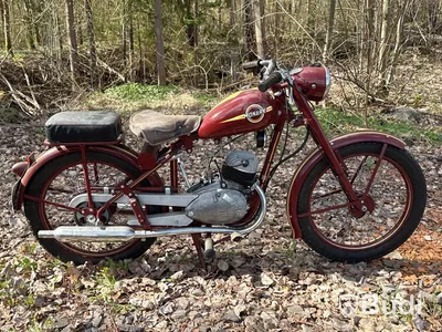 Motorcykel Monark M300 | 1830 mil | 150 cc | 1950