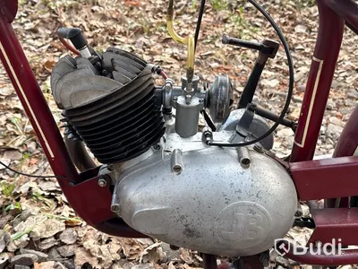 Motorcykel Monark M75 | 125 cc | 1950