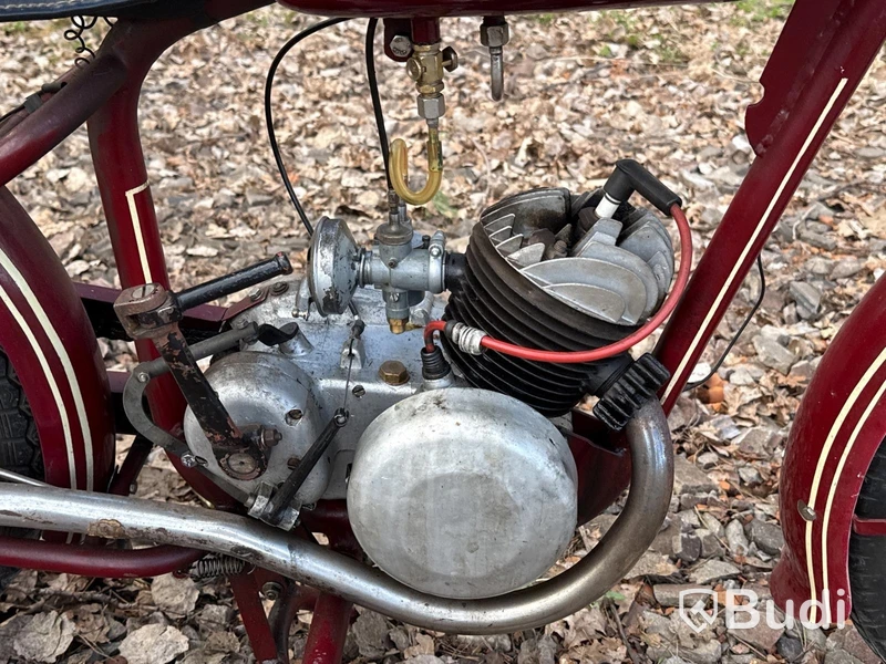 Motorcykel Monark M75 | 125 cc | 1950