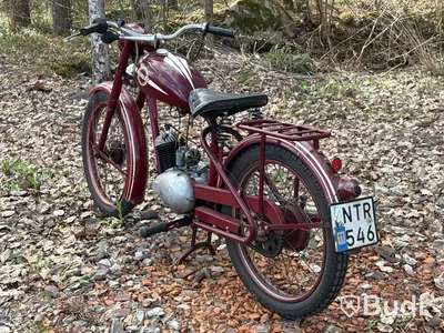 Motorcykel Monark M75 | 125 cc | 1950