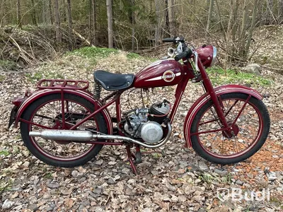 Motorcykel Monark M75 | 125 cc | 1950