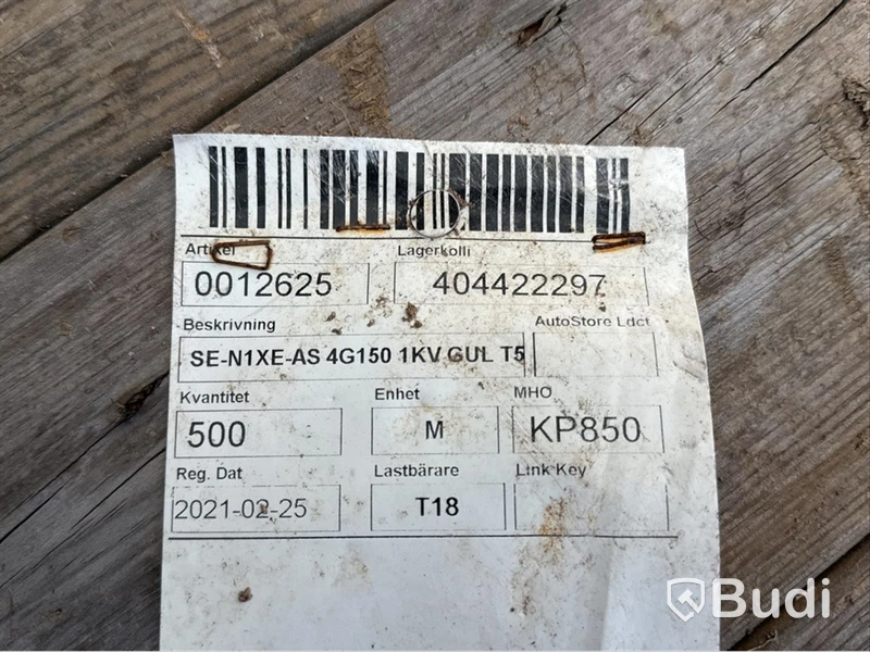 Jordkabel Nexans N1XE-AS GUL 4G150 | 2 rullar
