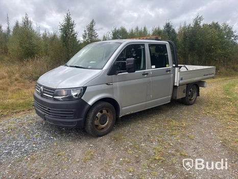 VW Transporter, flakbil, manuell, 241 650 km