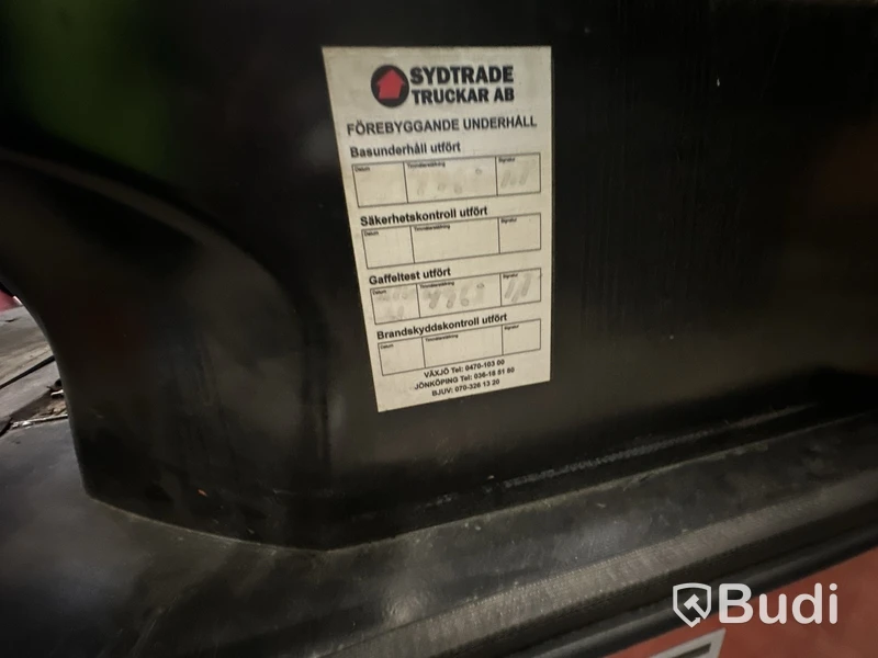 Gaffeltruck Toyota 7FBMF30, 80V, 2010 trasig bakruta, batteriet urladdat vid ankomst.