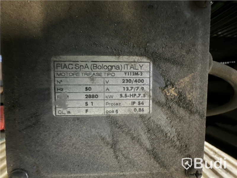 Kompressor Fiac, 200 L (EJ funktionstestad)