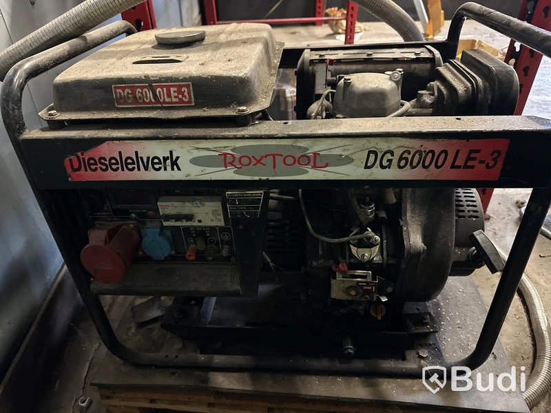 Diesel Elverk Roxtool DG6000 LE-3