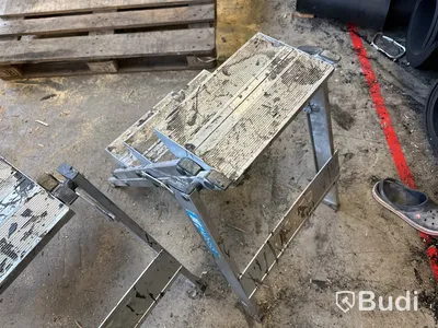 Trappstegar, aluminium, 700 mm