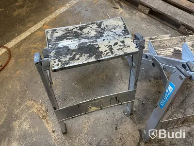 Trappstegar, aluminium, 700 mm