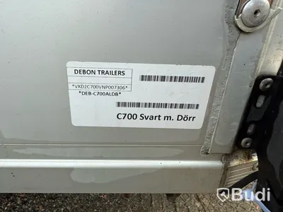 Släpvagn Debon Cheval Liberte C700 -2024 2600KG