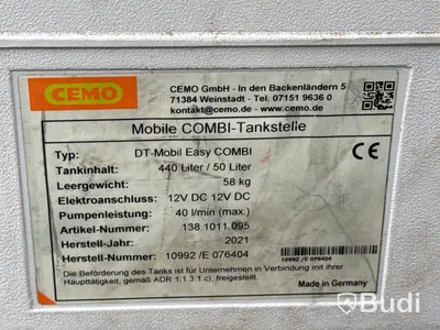 Dieseltank med AdBlue 440/50 Liter DT-Mobile Easy
