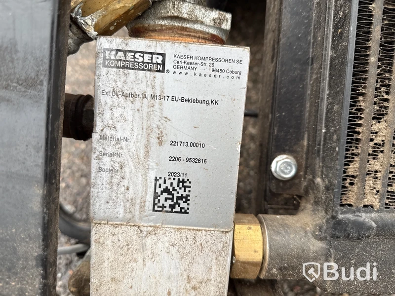 Skruvkompressor Kaeser M13 SE 10bar V ra/ta, bensindriven