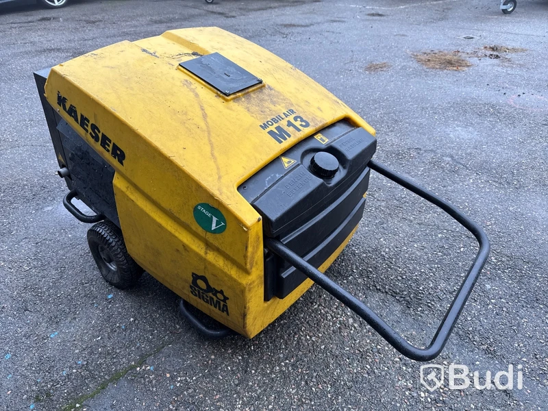 Skruvkompressor Kaeser M13 SE 10bar V ra/ta, bensindriven