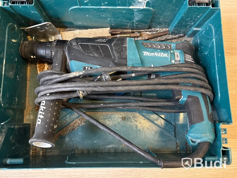 Borrhammare Makita & vinkelkap Cat