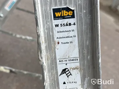 2 st arbetsbockar Wibe