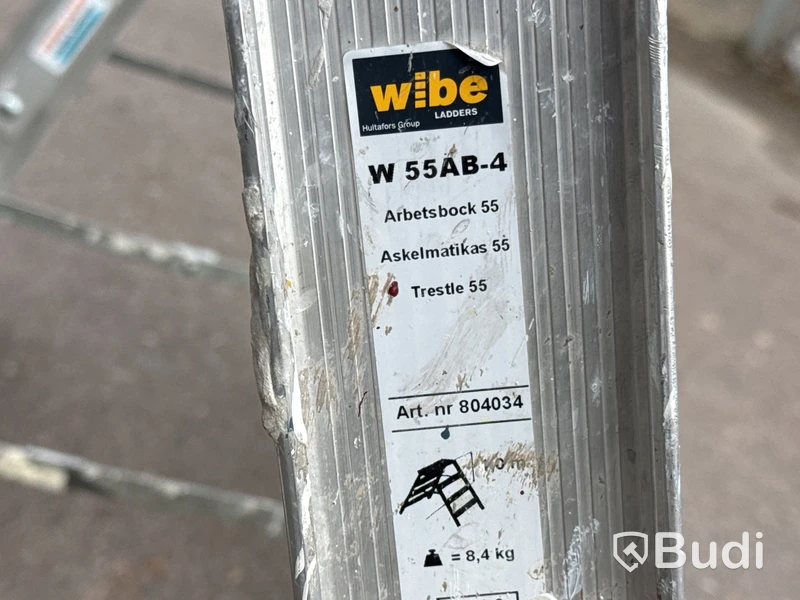 2 st arbetsbockar Wibe