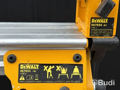Kap- & gersåg Dewalt DWS727 med sågbord DE7023