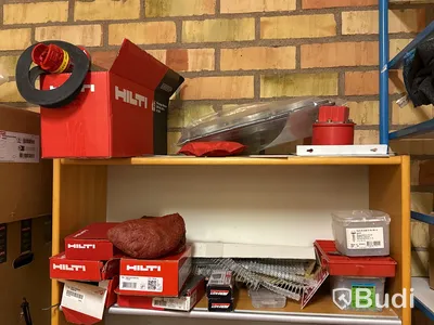 Parti brandtätningsmaterial Hilti m.m