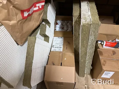 Parti brandtätningsmaterial Hilti m.m