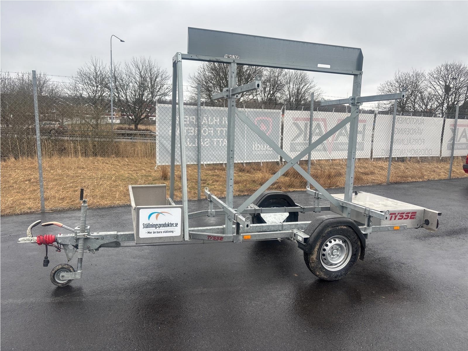 Ställningstrailer utan ställning TYSSE -2023 / YKP96W