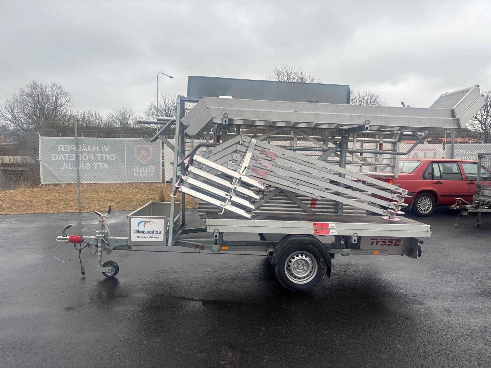 Ställningstrailer Trapptorn TYSSE -2023 / LGA75A