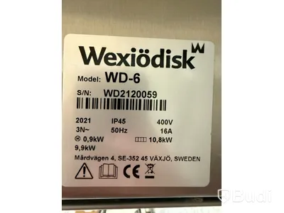 Diskmaskin Wexiödisk WD-6 | 2021