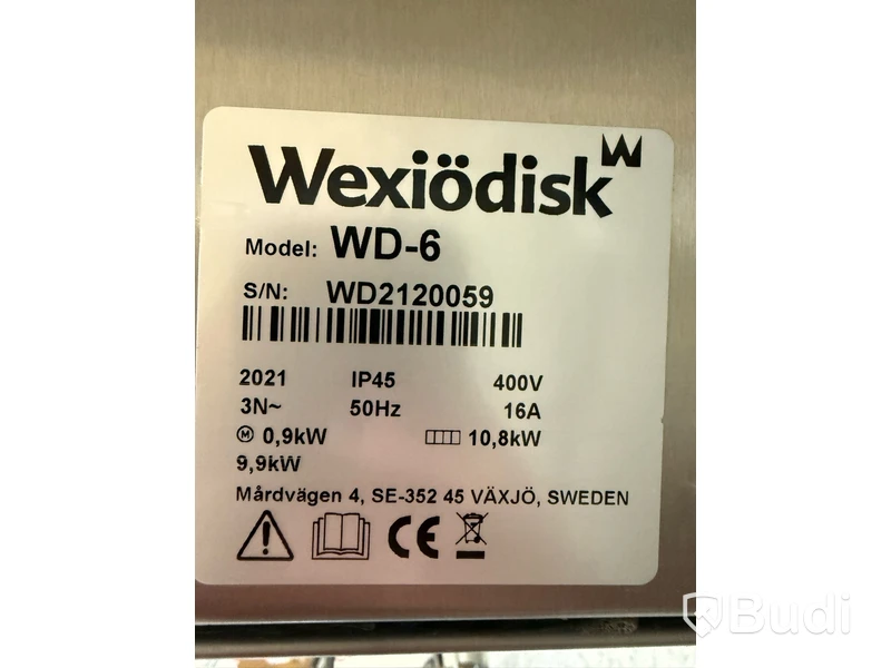Diskmaskin Wexiödisk WD-6 | 2021