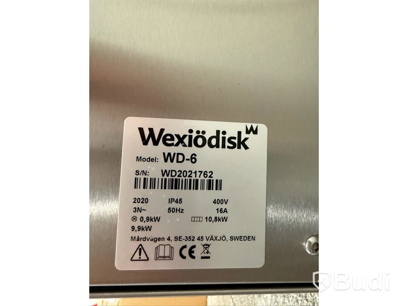 Diskmaskin Wexiödisk WD-6 | 2020