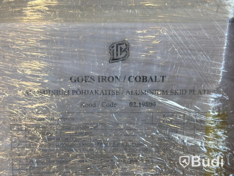 Hasplåt för ATV, Iron Baltic, GOES Cobalt / Iron
