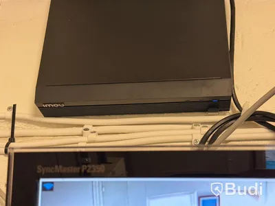 Imou surveillance system with 4 cameras, base unit/hard drive and monitor