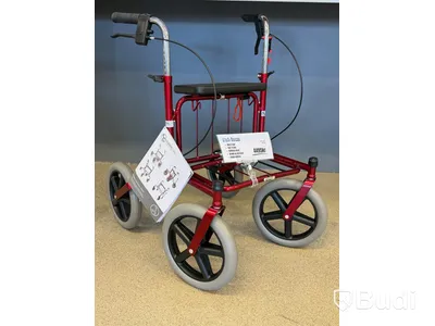 Rollator, Human Care Carl-Oskar 62, röd