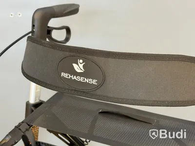 Rollator, Rehasense Space LX, leopardmönstrad
