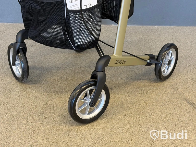 Rollator Rehasense Server, guld