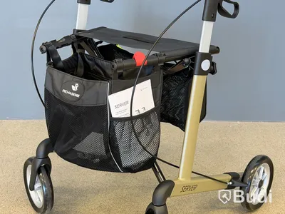 Rollator Rehasense Server, guld