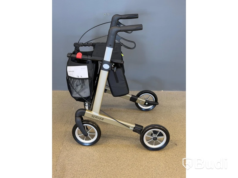 Rollator Rehasense Server, guld