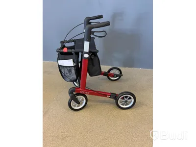Rollator, Rehasense Server, röd