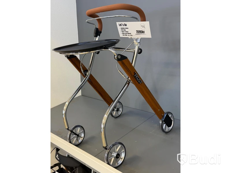 Rollator Trust Let’s Go, brun