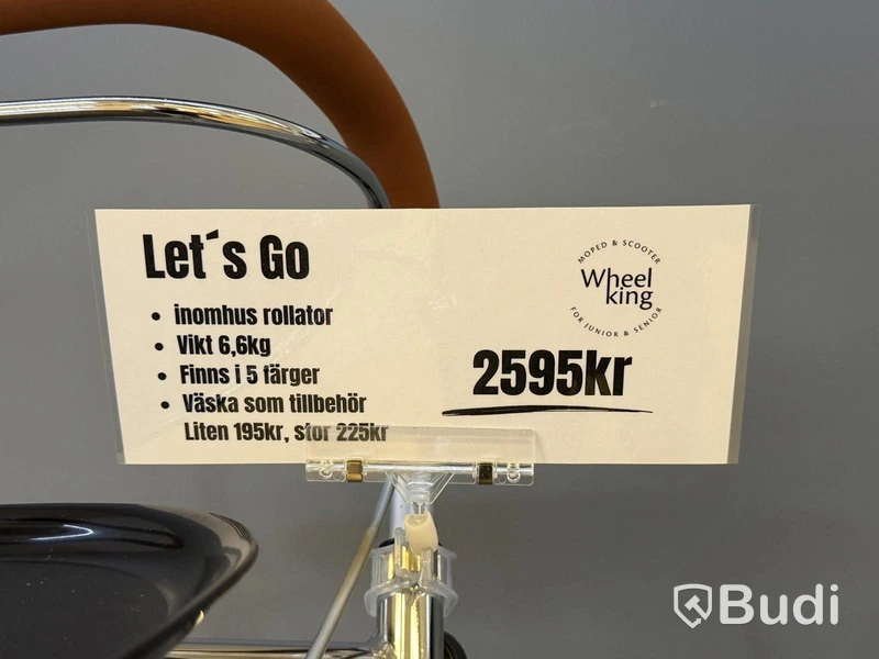 Rollator Trust Let’s Go, brun