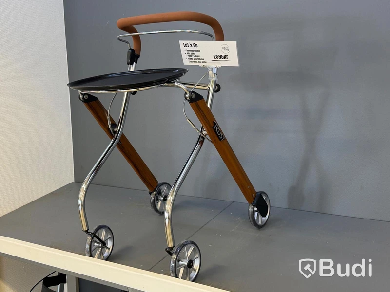 Rollator Trust Let’s Go, brun