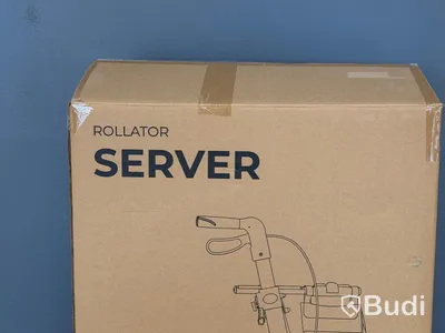 Rollator, Rehasense Server, grå