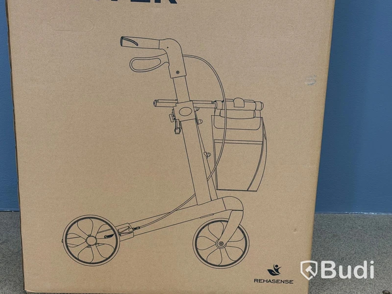 Rollator, Rehasense Server, grå