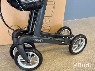 Rollator, Rehasense Server, grå