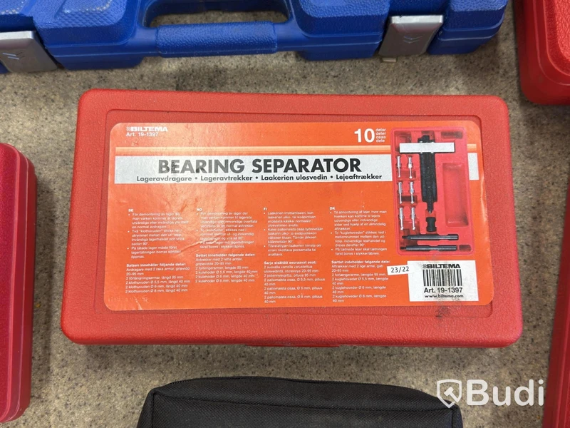 Verktygsparti, blandade satser