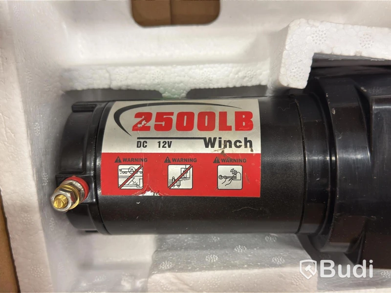 ATV-vinsch, 2500 lb, 12 V