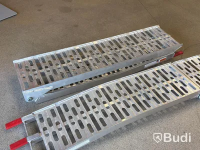 Ramper, fällbara, aluminium, 2 st