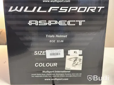 Hjälm Wulfsport Aspect, XL, svart