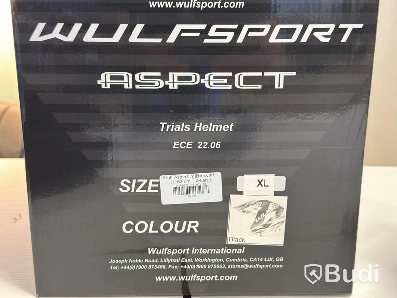 Hjälm Wulfsport Aspect, XL, svart