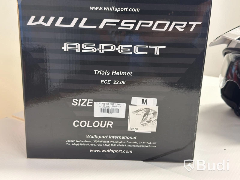 Hjälm Wulfsport Aspect, svart, M