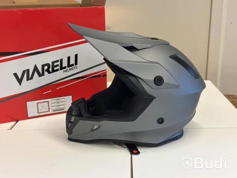 Crosshjälm Viarelli, XS 53/54, titanium grey