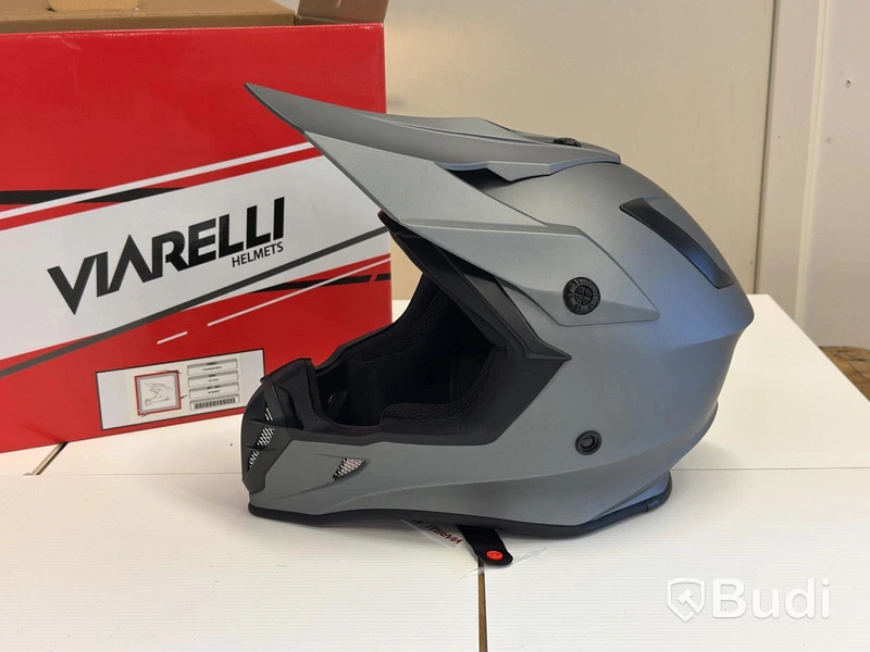 Crosshjälm Viarelli, XS 53/54, titanium grey