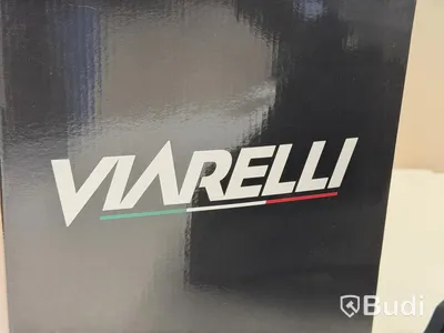 Viarelli motocross helmet, Titanium Grey